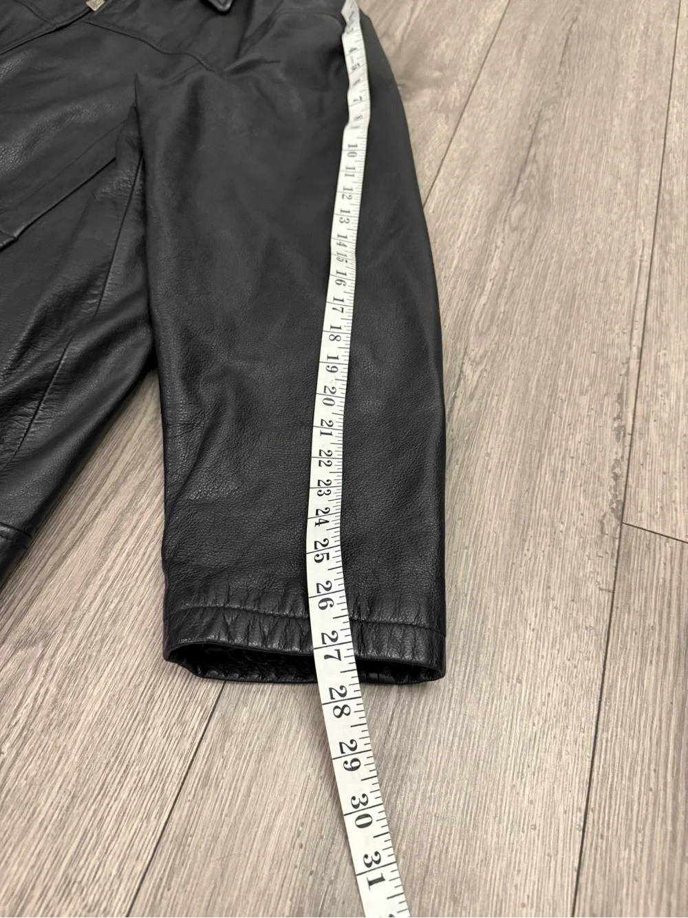 M. Julian Vintage Wilson’s Leather Full Zip Y2K Biker Men’s Size: XL Car Jacket